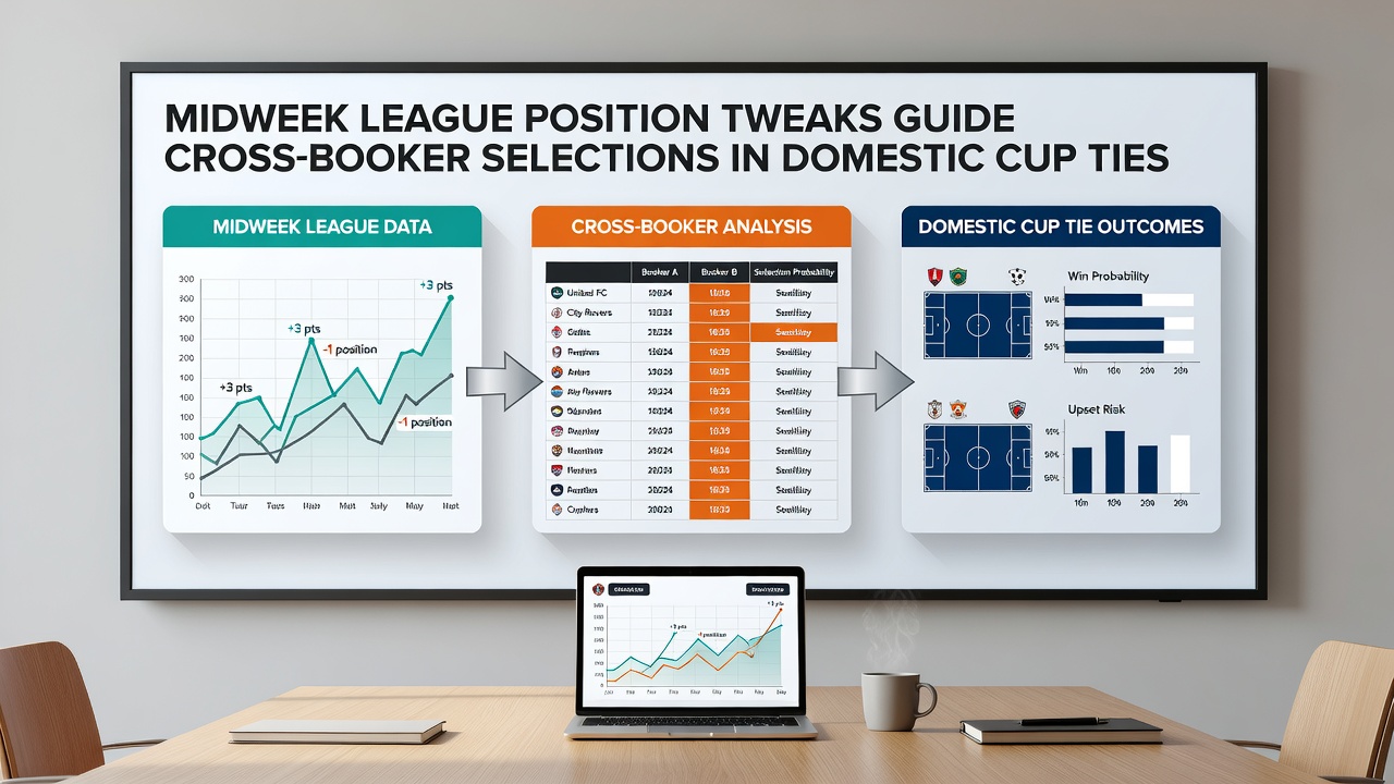 Bookmaker comparison screen displaying odds for cup ties alongside updated league positions